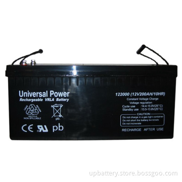 Solar Battery Deep Cycle Lead Acid Battery 12V 200ah